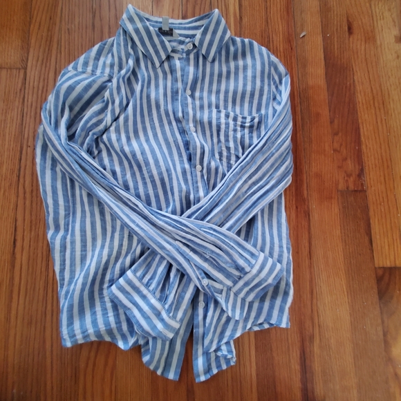 Lucky Brand Striped Button Down - Picture 5 of 5